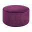 Repose-pieds rond moderne et confortable (SEULEMENT OTTOMAN)-1299754828