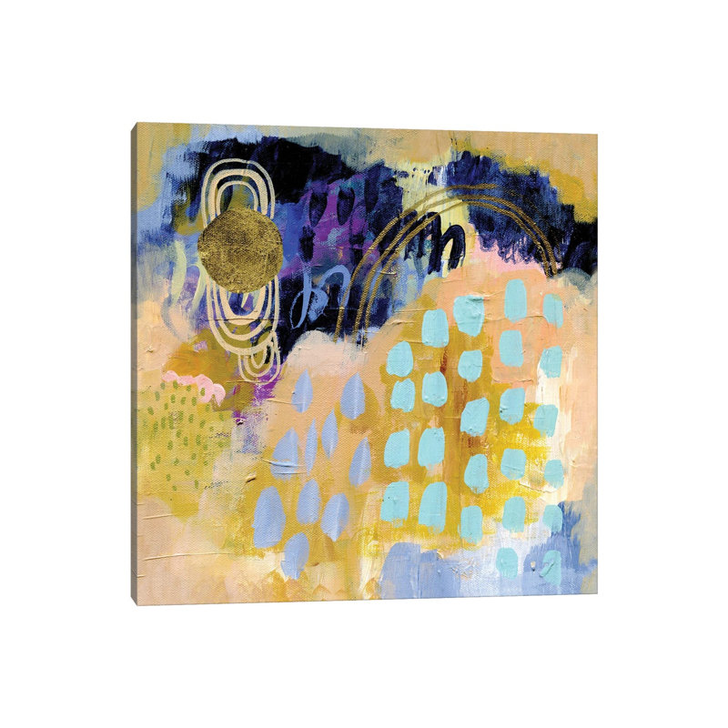 Deep Moon by Mati Rose - Wrapped Canvas Gallery-Wrapped Canvas Giclée, Wrapped Canvas, 12" H x 12" W