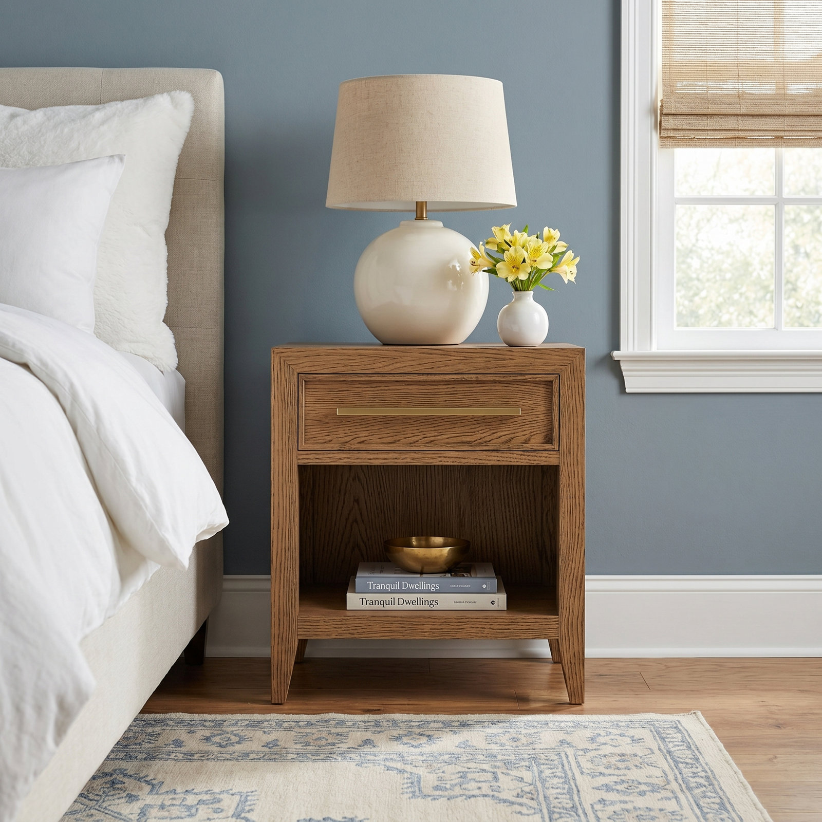 Adley 1-Drawer Nightstand