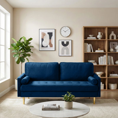 Canapé 67 po Mid Century Modern