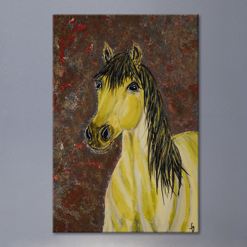France Gilbert - Wrapped Canvas Painting, 45cm H x 30cm W x 3.81cm D