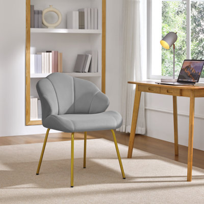 Fauteuil d'appoint en velours