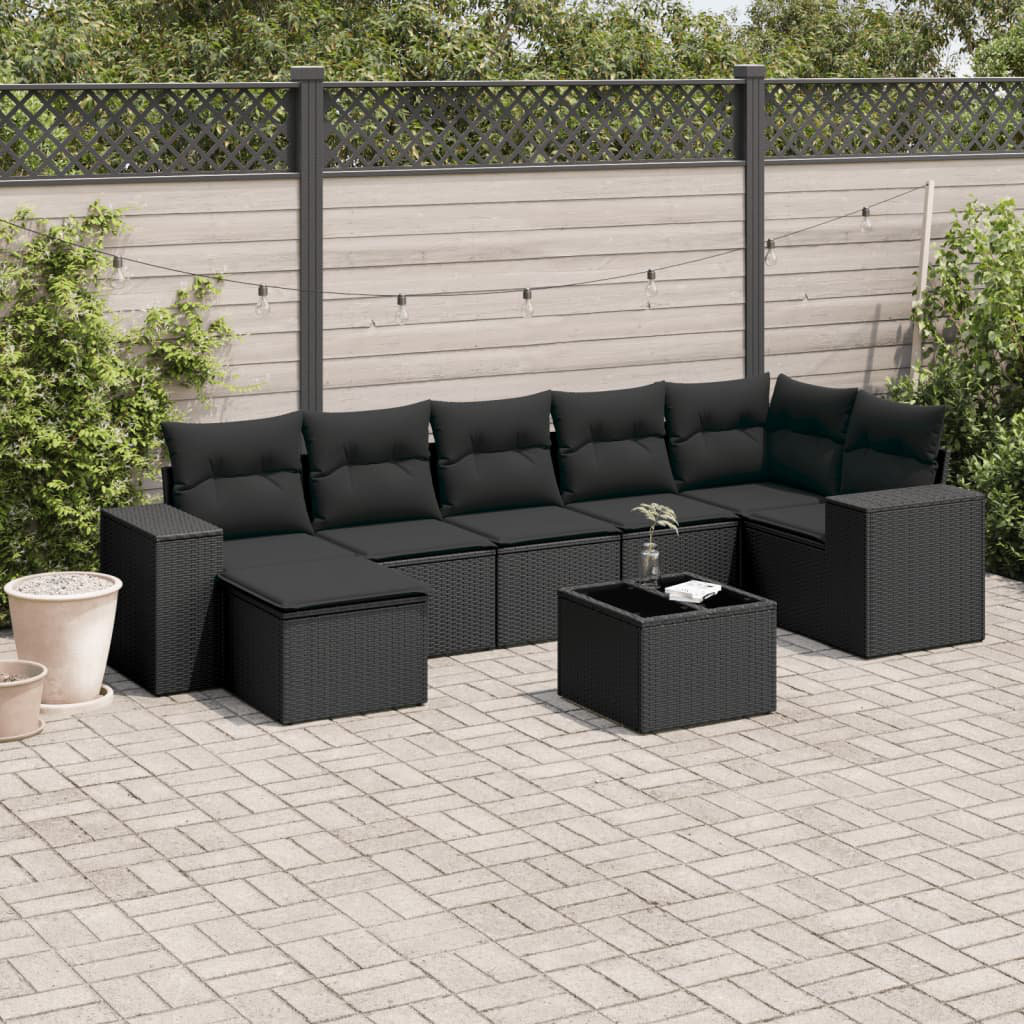 Gartensofa mit Kissen