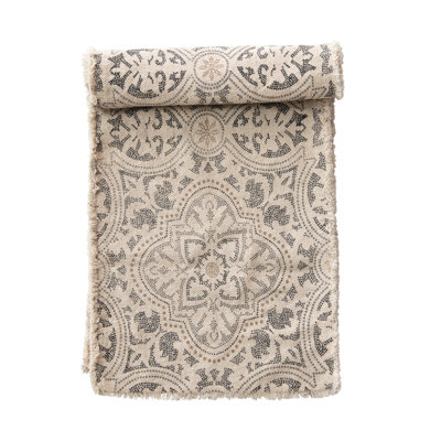 Macaulay Floral 100% Cotton Table Runner