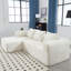 3 Seater Chenille Sofa-126642883