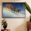 Nick of Time - reproduction de cadre flottant sur toile-94359318-94359319