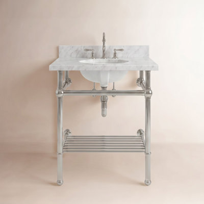Templeton 30" Marble Console Sink