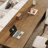 Nut-brown Rectangular Solid Wood writing desk-117867030