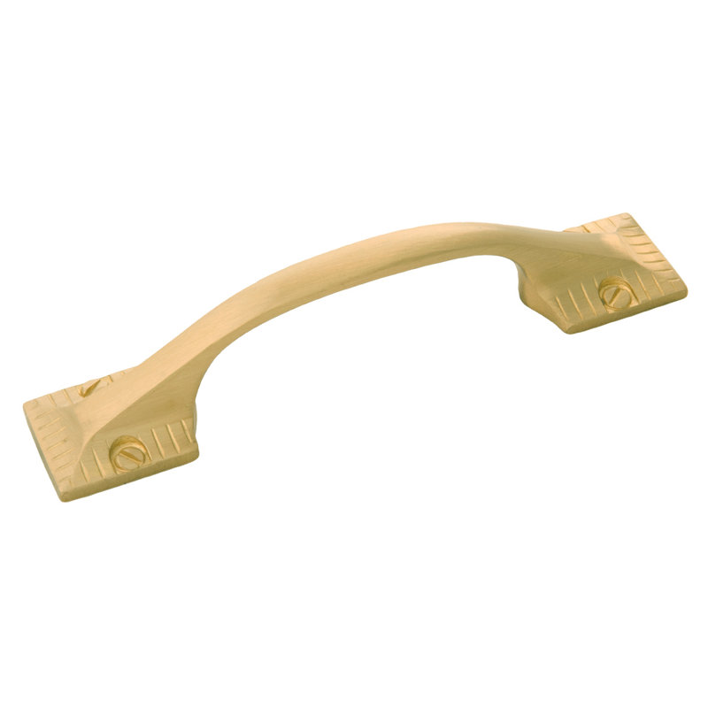 Vintage Arch Pull, Satin Brass