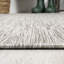 Tapis d'intérieur / extérieur gris clair à tissage plat moderne Amoret-2122359206