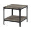Ensemble de table de bout à 4 pieds avec rangement Gravelle-40490206
