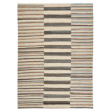 Multicolored Turkish Flatweave Wool Rug - 9' x 12'2"