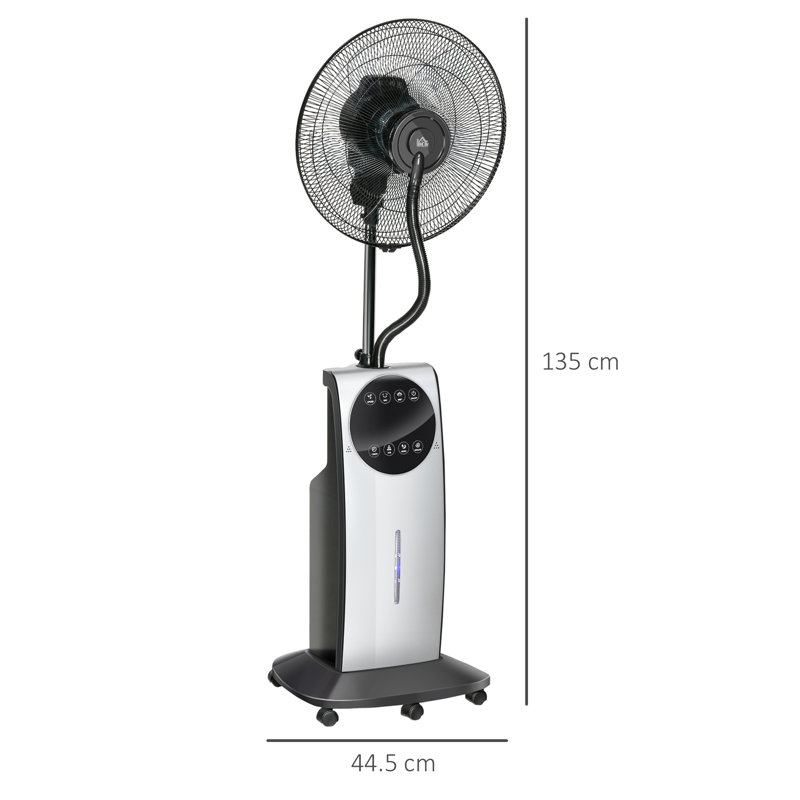 Symple Stuff Ameryst 135Cm Oscillating Pedestal/Standing Fan