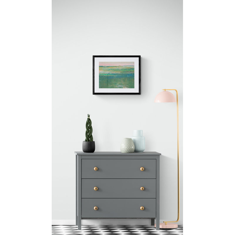 Jade Lea Print by Victoria Primicias, Black Framed Paper, 17.25" H x 21.25" W