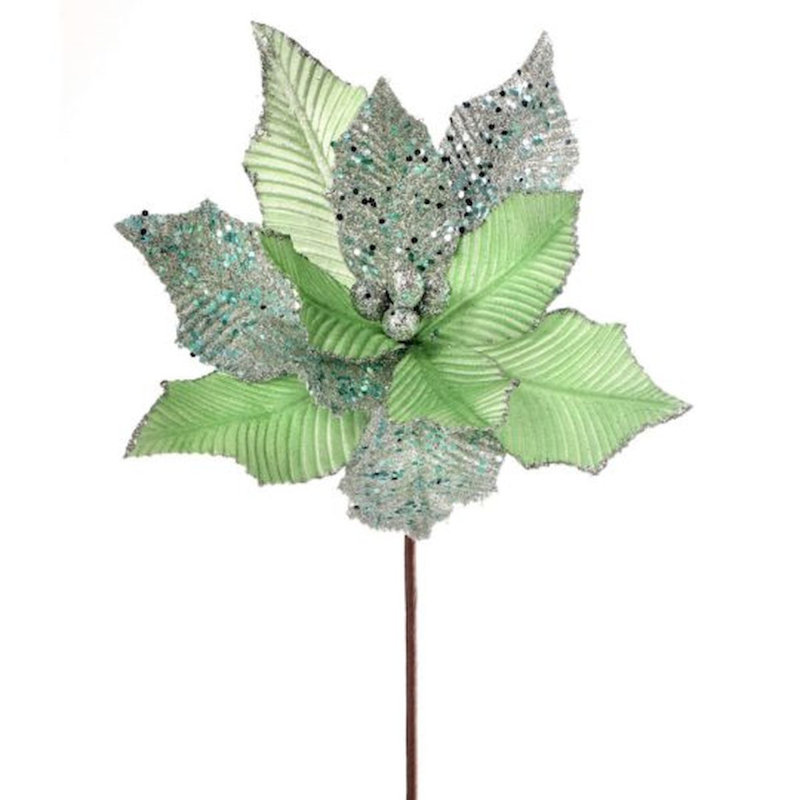 Fabric Poinsettia Arrangement