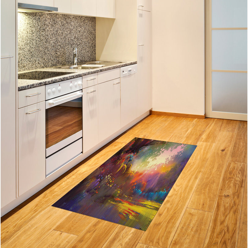 Fantasy Brown Area Rug, Rectangle 2'7" x 5'