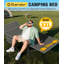 Oversize XXL Folding Camping Cot , 79" L x 32" W x 19" H Sleeping Cot with Mattress and Carry Bag-91476395