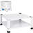 Heavy Duty Washer Dryer Pedestal with Storage Shelf, 28.3x28.3x14 in Steel Stand, 800lbs Anti-Vibration Base, White, Set of 1-138560412