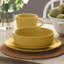 Wazee Matte 16 Piece Dinnerware Set, Service for 4-1626393588