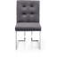 Chaise d'appoint en velours capitonné Chakevia-28747690-28747692