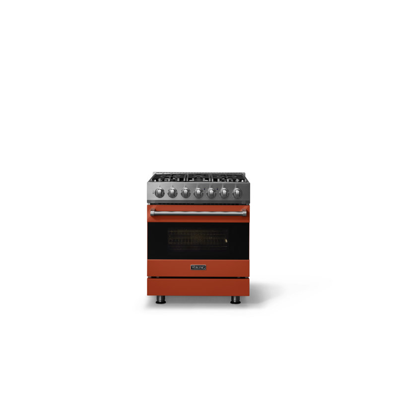 3 Series 30" Self-Cleaning Gas Range, Spiced Cider, Liquid Propane, Gas