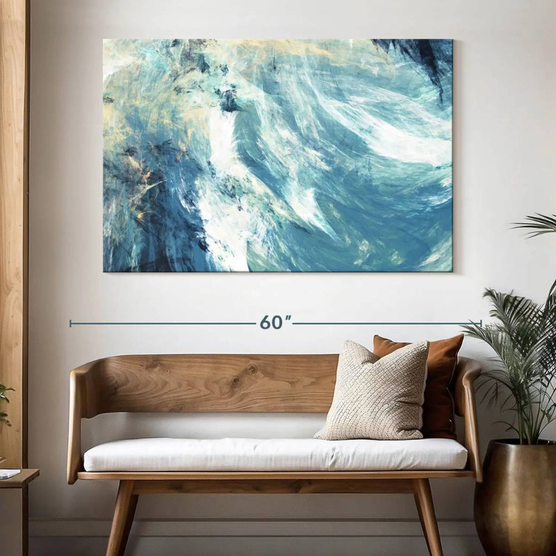 Avery Abstract Cloud, 34" H x 51" W