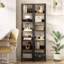 168cm H x 34.8cm W Metal Bookcase-975218478
