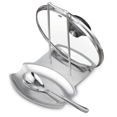 Stainless Steel Oval Spoon Rest