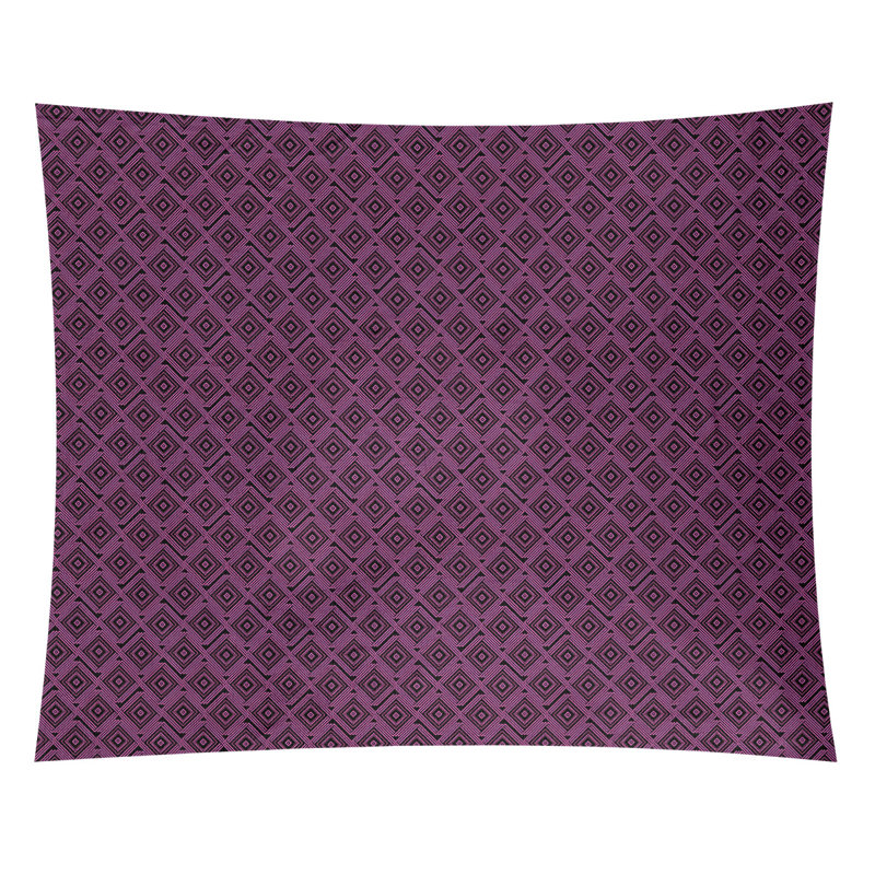 Tapisserie katelyn elizabeth de labyrinthe square Avicia, Intérieur / extérieur, H 60,5 po x l 81,5 po