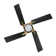 Kyliegh 56'' 4-Blade DC Motor Ceiling Fan with LED Light and Remote