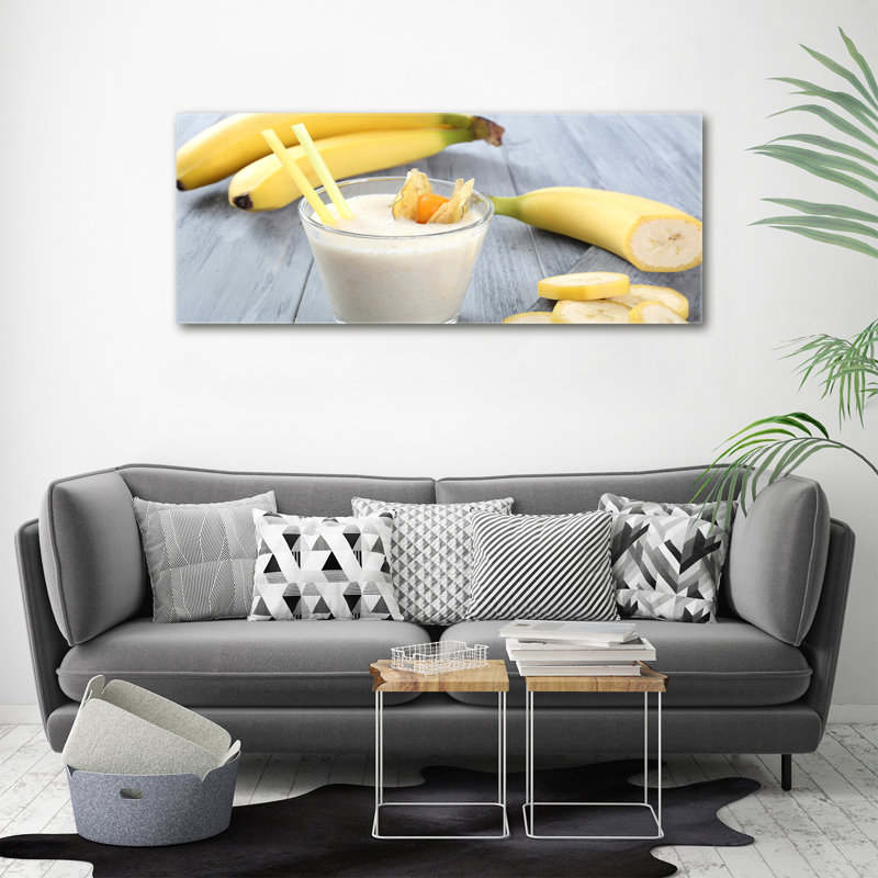 Banana Cocktail - Wrapped Canvas Print