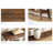 70.9 Inches Extra Long Farmhouse Console Table, Wood Entryway Table with 2-Tier Open Storage, Rustic Narrow Sofa Table Behind Couch for Hallway, Living Room, or Foyer, Rustic Brown-131859618