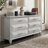 Claypoole 56" W Transitional Modern Solid Wood  6-Drawer Double Dresser-465355875