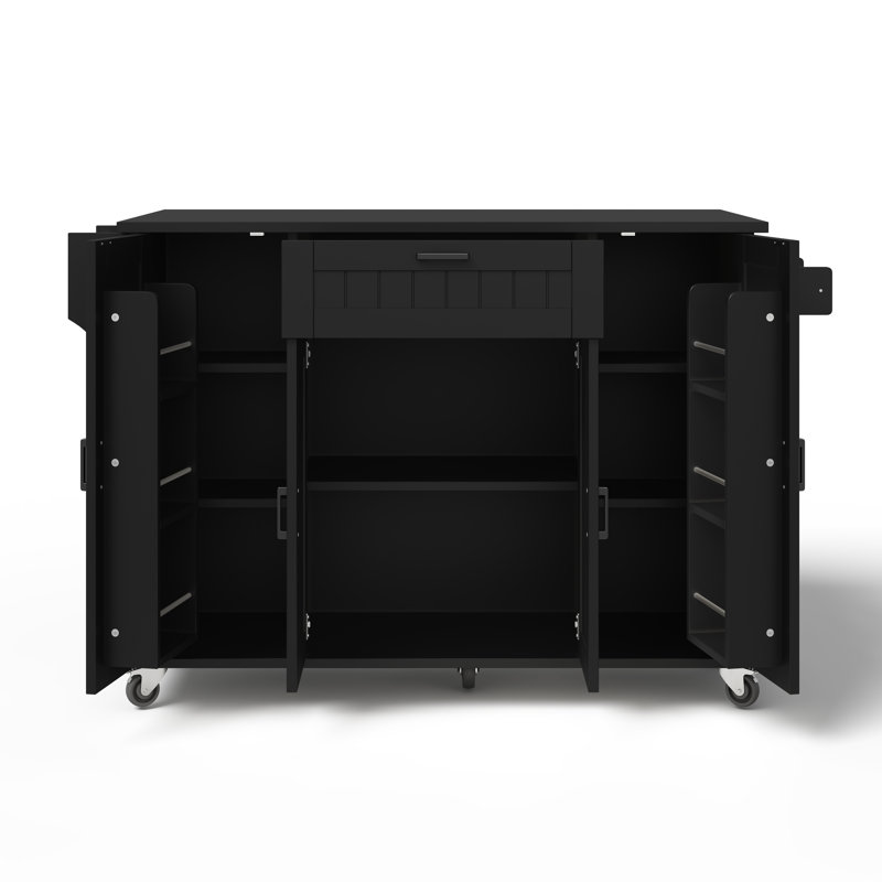 Kitchen Island, Black