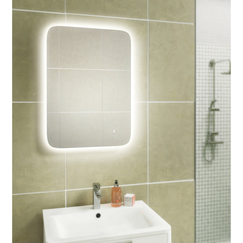 Ambience Flat Wall Mirror, 60 cm H x 120 cm W x 4.0 cm D