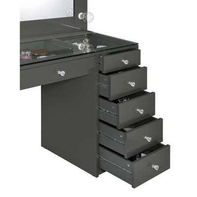 Ensemble de meuble-lavabo 7 tiroirs Fern Grey