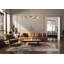 Talamanca 9-Light LED Chandelier in Noble Brass by Breegan Jane