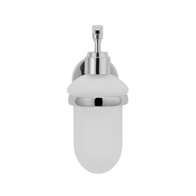 Hampstead Frosted Glass Refillable Soap Dispenser