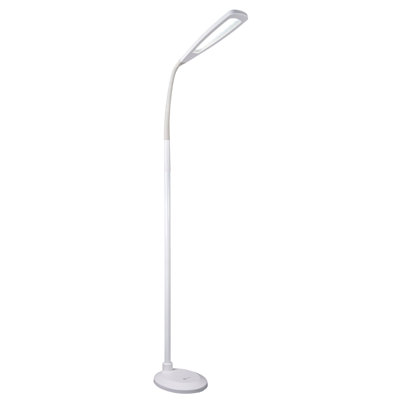 OttLite Flex LED Floor Lamp with Touch Controls, Adjustable Neck, Smart Memory Feature