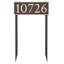 Serif 1-Line Lawn Address Sign-1623254611-1623254613-1623305610