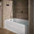 Mariposa Heated Bubblemassage 66" x 36"Alcove Air Bathtub-44901933-101379645