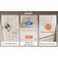 Douche de salle de bain luxueuse en verre trempé antidéflagrant 60 x 60 po