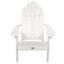Chaise Adirondack en plastique avec repose-pieds Hinz-119034086