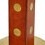 Table de salle à manger ronde moderne, table en pierre frittée avec pieds et base en bois, table de cuisine pour 2 personnes-1793793060-1793793067