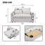 2 Seater Fabric Sofa Bed-98856679