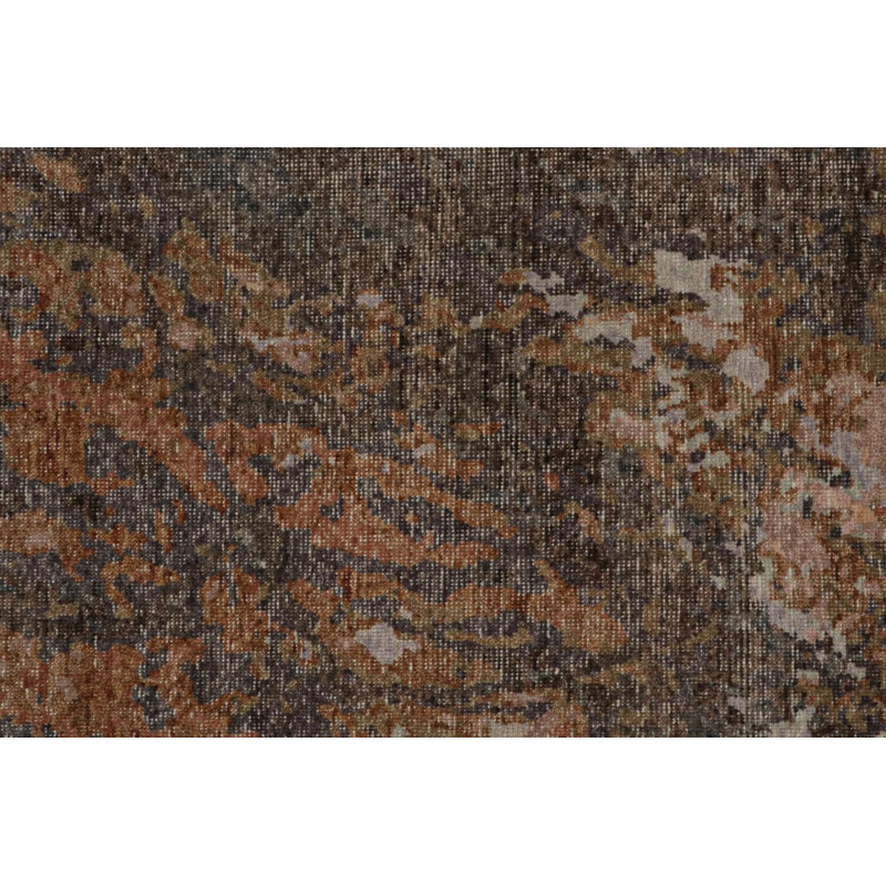 Distressed Homage Handmade Kilim Wool Geometric Area Rug, Rectangle 10' x 14'