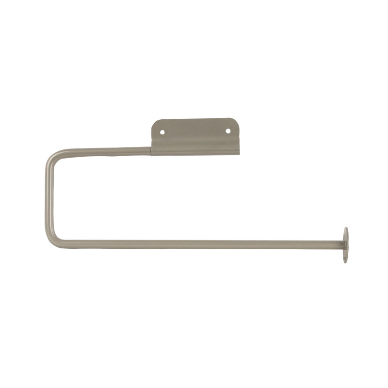 Kanhiya Stainless Steel Paper Towel Holder, Satin Nickel