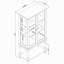 Vitrine lumineuse Curio Cabinet