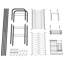 Adjustable Stainless Steel Dish Rack-50825832-50825833
