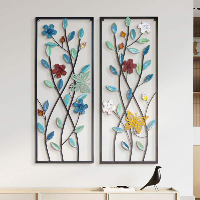 2 Piece No Frame Print on Metal